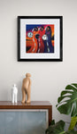 Sisters Calling by Betty Albert, Art Print, First Nation, Indigenous Artist
