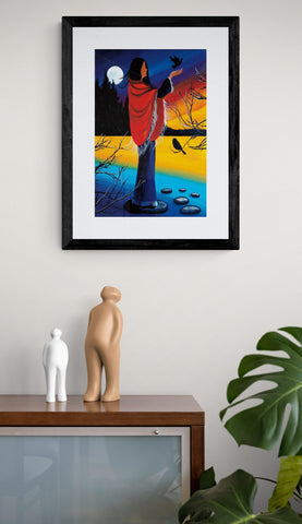 Migration by Betty Albert, Framed