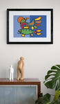 Come Together by Jim Oskinigeesh, Art Print, First Nation, Indigenous Art