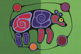 Bear by Jim Oskinigeesh, Art Print, First Nation, Indigenous Artist