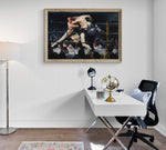 Stag at Sharkey's 1909 by Artist George Bellows Poster Reproduction