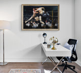 Stag at Sharkey's 1909 by Artist George Bellows Poster Reproduction