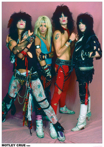 Motley Crue - Color Group Portrait Backstage