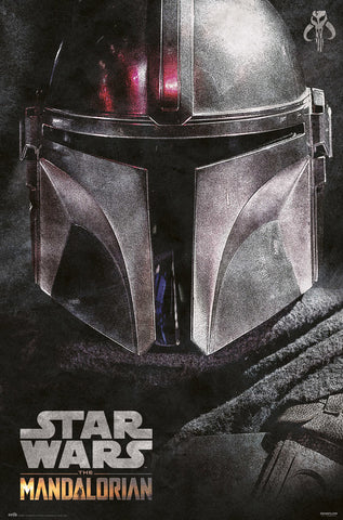 Star Wars - The Mandalorian - Helmet poster