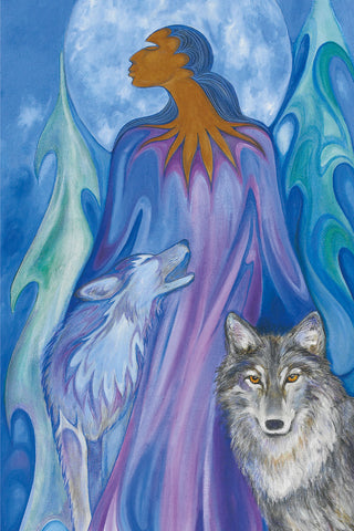 Wolf Guardian by Maxine Noel