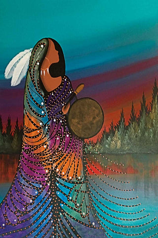 Aurora Drummer by Betty Albert
