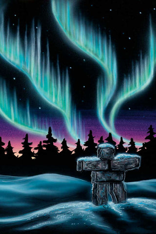 Sky Dance – Inukshuk by Amy Keller-Rempp