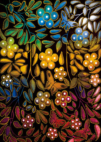 Flowers And Butterflies by Betty Albert
